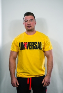 T-shirt Universal '77 - Yellow