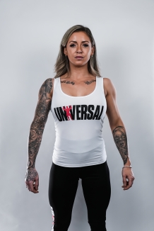 Universal Ladies Tank Top - White