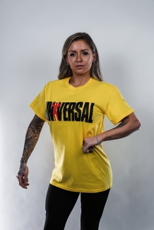 T-shirt Universal '77 - Yellow