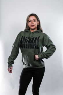 Animal Iconic Hooded Sweater  - Military Green