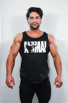 Animal Whey Iconic tank Top Black