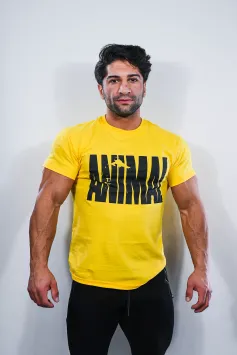 Animal Iconic T-Shirt Yellow