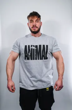 Animal Pak Iconic Grey T-shirt