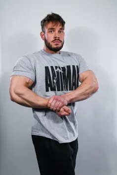 Animal Pak Iconic Grey T-shirt