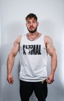 Animal Whey Iconic Tank Top White